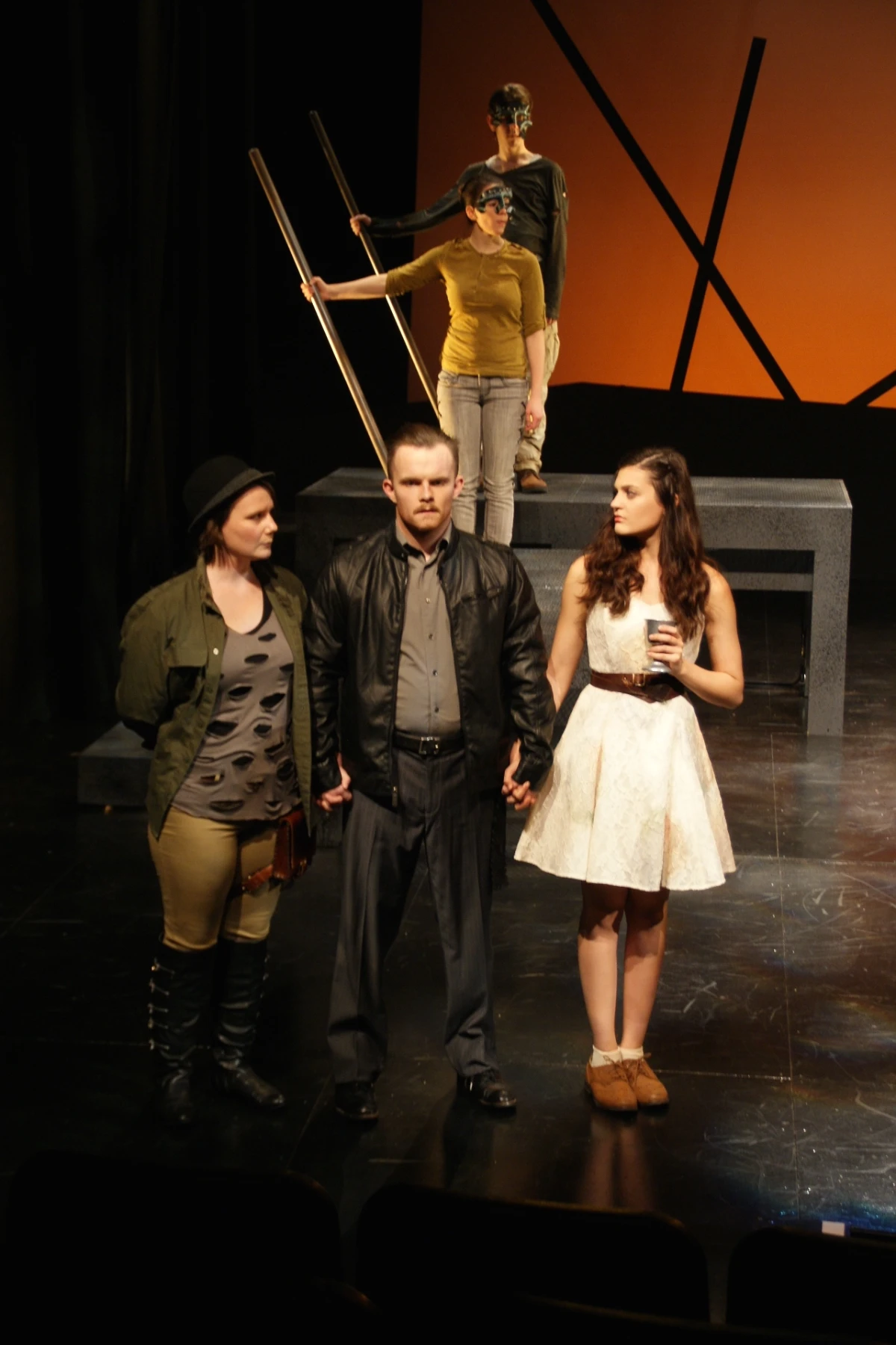 Horatio, Hamlet, and Ophelia